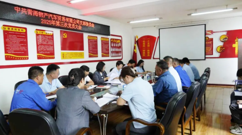 汽貿(mào)公司黨支部深入學(xué)習(xí)貫徹落實(shí)省委十四屆九次全會(huì)精神